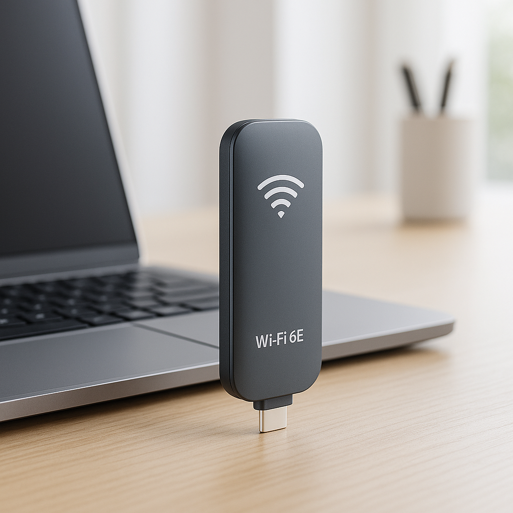 WLAN-Stick mit USB-C-Anschluss und Wi-Fi 6E