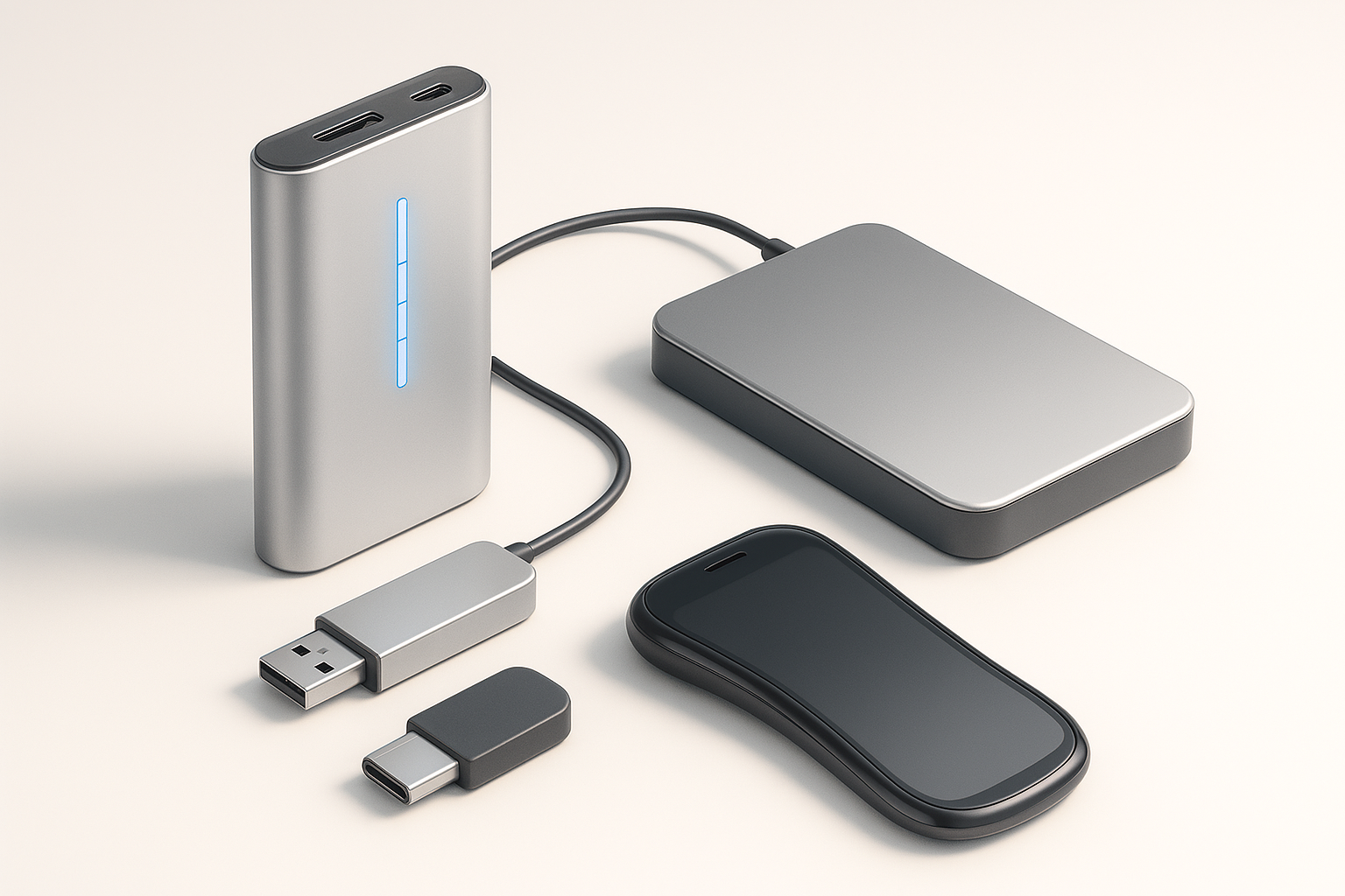 Domains für Powerbanks und USB-Speicher