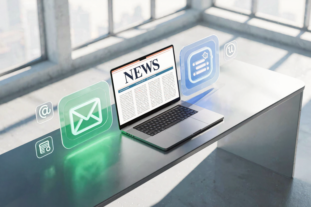 Um sicherzustellen, dass Pressemitteilungen die Journalisten effektiv erreichen, sollten sie auf einer Website oder einem Blog gut sichtbar platziert werden