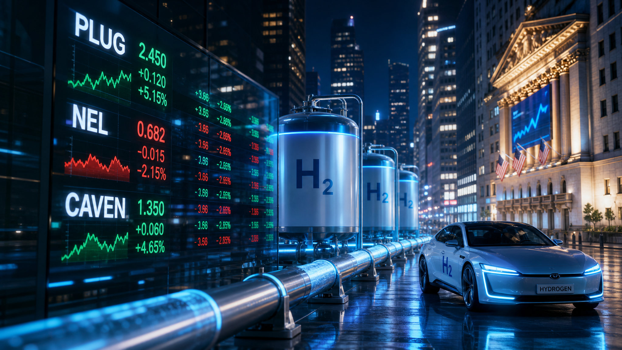 Xetra zu, Oslo und NASDAQ offen: Wasserstoff-Aktien 2026