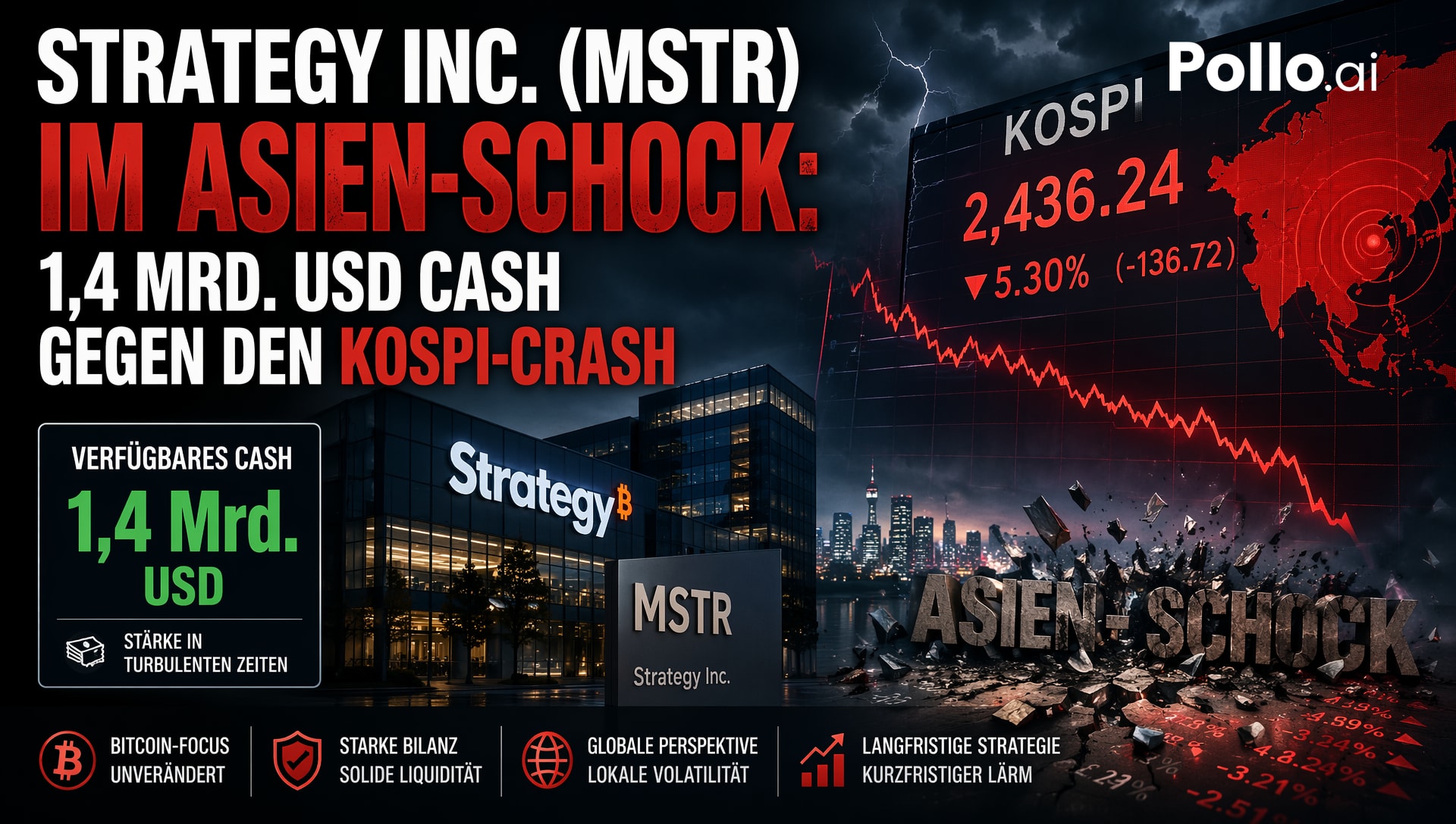 Strategy Inc. (MSTR) im Asien-Schock