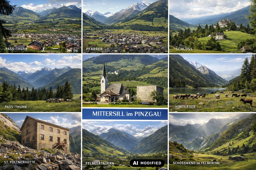 Sammlungsreport: Warum eine Pinzgau-Mehrbildkarte mehr erzählt
