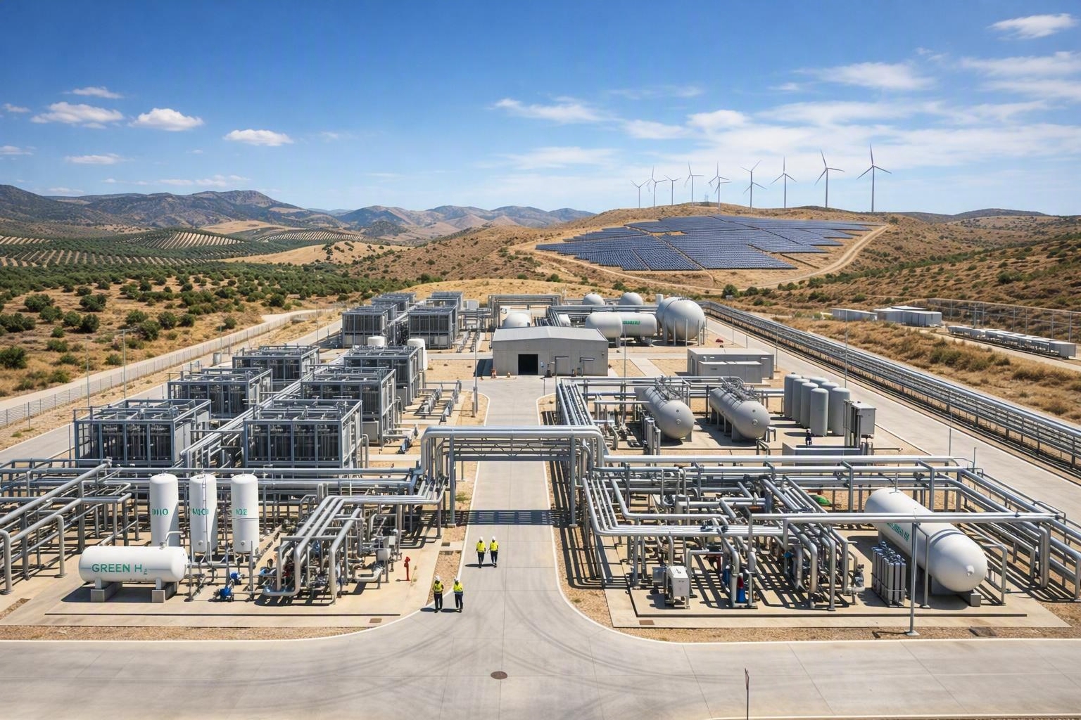 Wasserstoff aus Onuba in Andalusien